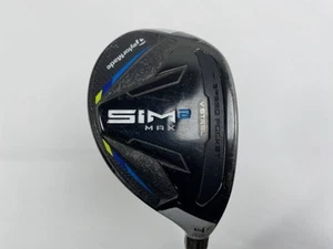 TaylorMade SIM2 MAX Rescue 4 Hybrid 22* Fujikura Ventus Blue 5A Senior RH - Picture 1 of 8