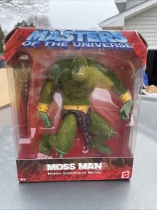 MOTU Masters of the Universe Moss Man Heroic Guardian of Nature Mattel 2003 nuovo con scatola - Foto 1 di 4