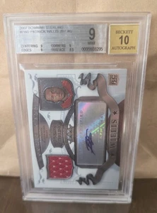 2007 Bowman Sterling Patrick Willis Rookie Relics Auto BGS 9 RC 49ers HOF - Picture 1 of 3