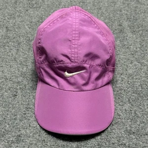 Nike Mütze Kappe 7 Panel lila Rückenwind lila Laufen Tennis Radfahren Fit trocken Vintage - Bild 1 von 6