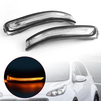 Luz LED de espejo retrovisor lateral indicadores de señal de giro para Kia Sportage 2016-2019 2017 18 Foto 1 de 4