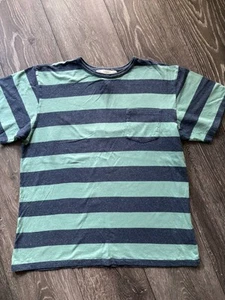 H&M Label of graded goods men's stripe crew neck t-shirt UK Medium - Picture 1 of 4