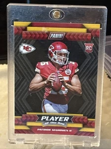 2017 Panini- Player Of The Day #R4 Patrick Mahomes RC!! ❤️ - Picture 1 of 10