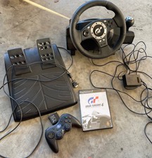 Logitech Driving Force Pro Steering Wheel Pedals E-UJ11 PC PS2 PS3, Controller