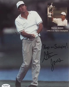 Autographed 8 x 10 Photo of US Open Champion Steve Jones JSA Authenticated - Picture 1 of 1