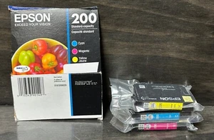 Cartuchos de tinta originales Epson 200 color amarillo cian magenta (SIN CAJA) 09/2027 - Imagen 1 de 2