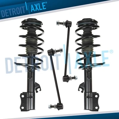 Front Struts & Coil Spring Assembly Sway Bar Links for 2014 - 2019 Nissan Sentra - Image 1 of 4