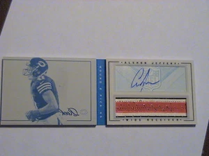2013 Playbook Alshon Jeffery Chicago Bears Rookie Playbook 3 Color Auto 1/1 - Picture 1 of 3