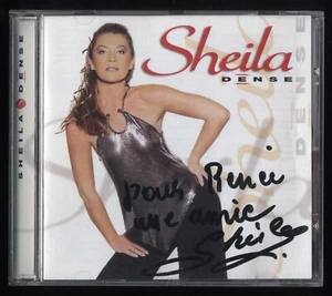 CD ★ Sheila - Dense ★ SELTENE SIGNIERTE AUTOGRAMM WIDMUNG - Bild 1 von 2