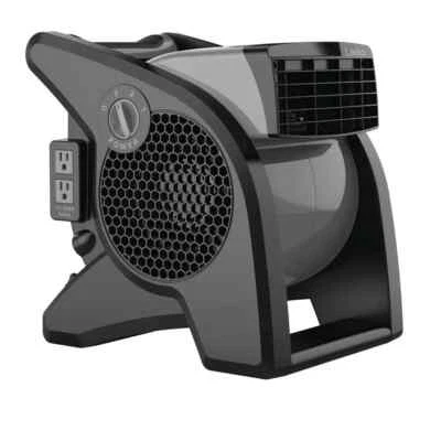 Lasko Blower Fans 11.2" 3 Speeds Blower Fan Gray High Velocity Utility Pivoting - Image 1 of 4