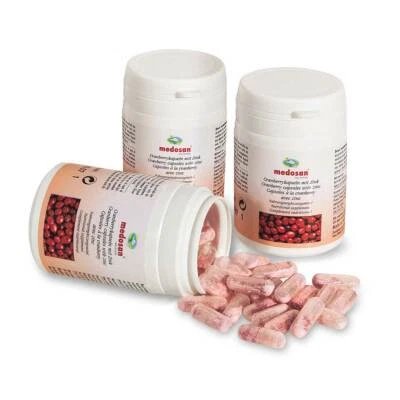 Cranberry Kapseln mit Zink, 60 Stück - Blasenentzündung Tabletten Medikament