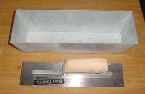 Bon Tool Co 12" Mud Tray Finishing Trowel Camel Back Wood Handle - Picture 1 of 3