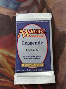 Legends Italian - Leggende Booster - OVP SEALED - NEW - MTG - Magic - ITA - N.3 - Imagen 1 de 2