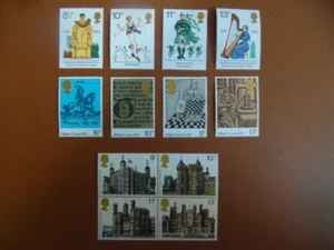 Great Britain 4.viii.76 Cultural, 29.ix.76 Printing & 1.iii.78 Historic houses. - Picture 1 of 6