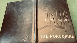 1959 Nashua High School The Porcupine Yearbook, Nashua MT 59248 - Picture 1 of 10