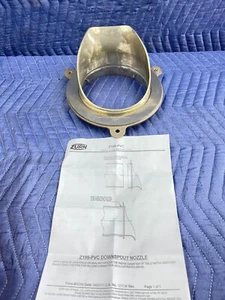 Boquilla bajante de bronce níquel Zurn PN199- 6-PVC NI - Imagen 1 de 4