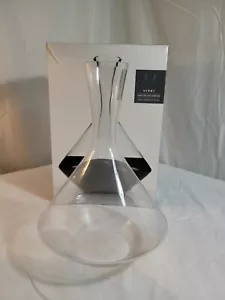 Visky Angled Lead Free Crystal Wine Decanter 750 Mil. - Picture 1 of 5
