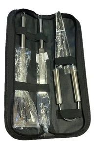 Grill 3-teiliges Utensilienset mit Tragetasche - Bild 1 von 2