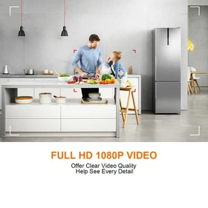Telecamera di sicurezza domestica wireless monitoraggio remoto con risoluzione H - Photo 1/24