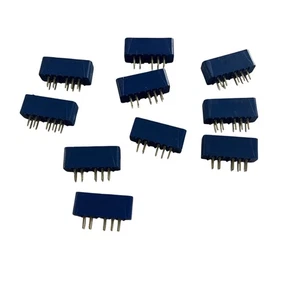 Lot of 10 6-Pin DIP Switches Slide Type PCB Electronic Components Connectors - Picture 1 of 6