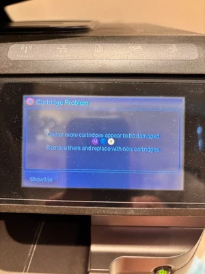 HP OfficeJet Pro 8600 PRINT HEAD & ink cartridges - Image 1 of 4