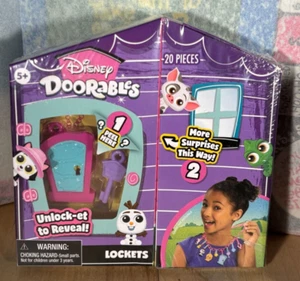 Disney Doorables Locket Set, Necklace with Charms, NEW NIB - Picture 1 of 2
