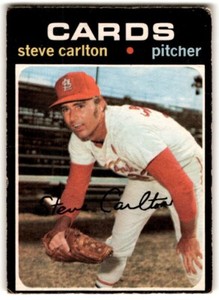 1971 O-Pee-Chee Steve Carlton #55 St. Louis Cardinals