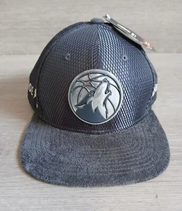 9Fifty Minnesota Timberwolves On Court Collection Grafite Snapback Mütze Neu mit Etikett - Bild 1 von 5