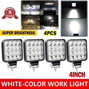 4X LUCI DA LAVORO LED adatte a Caterpillar Skid Steers Escavatore Carrello elevatore Caricatore Luce - Foto 1 di 12