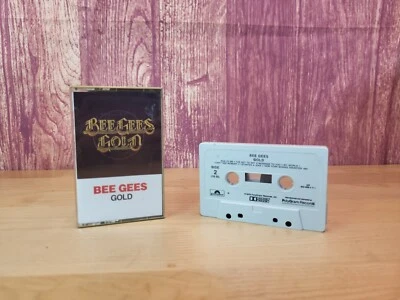 Bee Gees GOLD Cassette Tape  Disco Dance Gibb Brothers  - TESTED - Image 1 of 3