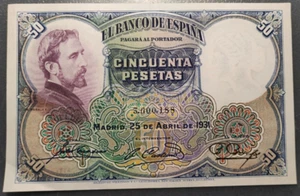 ESPAÑA 50 PESETAS 1931 E. ROSALES EBC - Picture 1 of 2