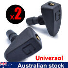 Car Universal Wiper Washer Nozzle Front Windscreen Sprinkler Nozzle Jet 1Pair