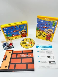 Nintendo WiiU Super Mario Maker Limited Edition with Booklet Tested From Japan - Picture 1 of 17