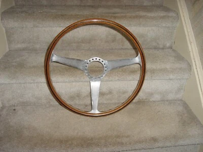  1962 63 64 65 66 Ferrari Steering Wheel Nardi w/Guilloche Orig 42CM 250 275 330 - Image 1 of 4
