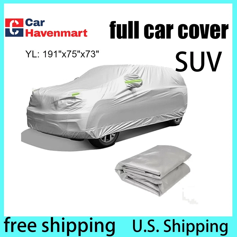 For HYUNDAI IX35 Full Car Cover Waterproof Sun UV Snow Dust Rain Resistant USA - Изображение 1 из 4