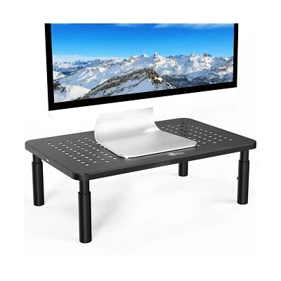 WALI Monitor Stand Riser, Adjustable Laptop Stand Riser Holder, 3 Height Adju... - Image 1 of 4