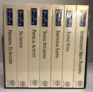 1 Ea Jenny Craig Personal Weight Management 7 VHS Tapes Video Library-New Sealed - Picture 1 of 12