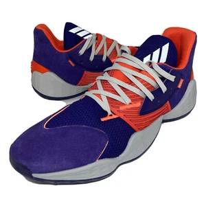 Adidas Talla 18 Harden Vol.4 Su Casa Suns Para hombres Zapatos de Baloncesto Púrpura FW7495 - Imagen 1 de 10