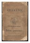 Fox & Company [Publisher] The Cuisine, Containing Household Cooking Recipes / Pr