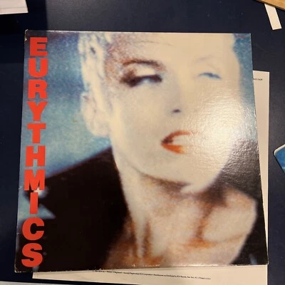 The Eurythmics  Be Yourself Tonight  Vinyl LP With Inserts - Clean - Image 1 of 4