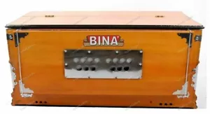 Original BINA Harmonium 9 Stopper Vielschichtig Faltenbalg 42 Tasten Zwei Reeds - Bild 1 von 7