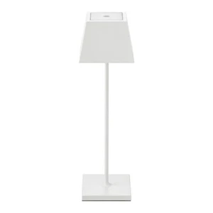 Nuindie LED Akku Tischleuchte Außentischleuchte IP54 weiß eckig Sigor Tischlampe - Photo 1/5