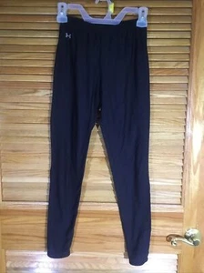 Under Armour Youth Size Medium Black Leggings Long Underwear CK-73 - Picture 1 of 4