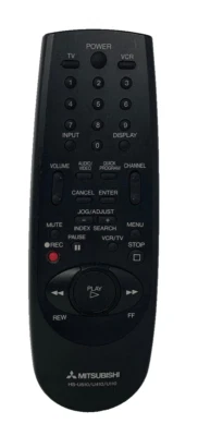 Mando a distancia negro Mitsubishi HS-U510/U410/U110 - probado Foto 1 de 4