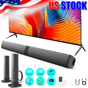 Soundbar für TV Bluetooth 5.0 Soundbar Surround Soundsystem für Heimkino - Bild 1 von 12