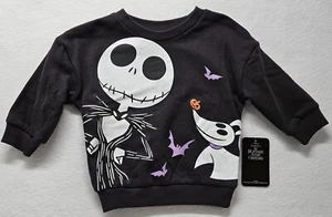 The Nightmare Before Christmas Kleinkind Mädchen Sweatshirt mit Rundhalsausschnitt Größe 12M/Neu - Bild 1 von 6