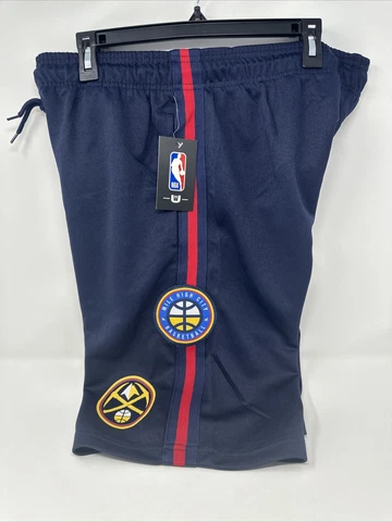 UNK Shorts Men’s Sz XL NBA Denver Nuggets MILE HIGH CITY Basketball Pocket New Cover