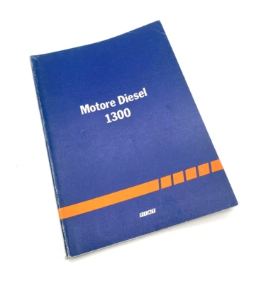 Manuale Assistenza Tecnica Officina Motore Diesel 1300 Fiat Originale 1981 - Immagine 1 di 3