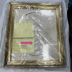 Abraham Lincoln  Proclamation of Emancipation Typographic Portrait - Picture 1 of 14