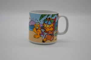 Garfield Tasse Mug Stress lass nach - Jim Davis 1978 Retro sehr selten - Bild 1 von 5